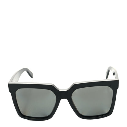 Celine Acetate Square Sunglasses Black 2 of 7