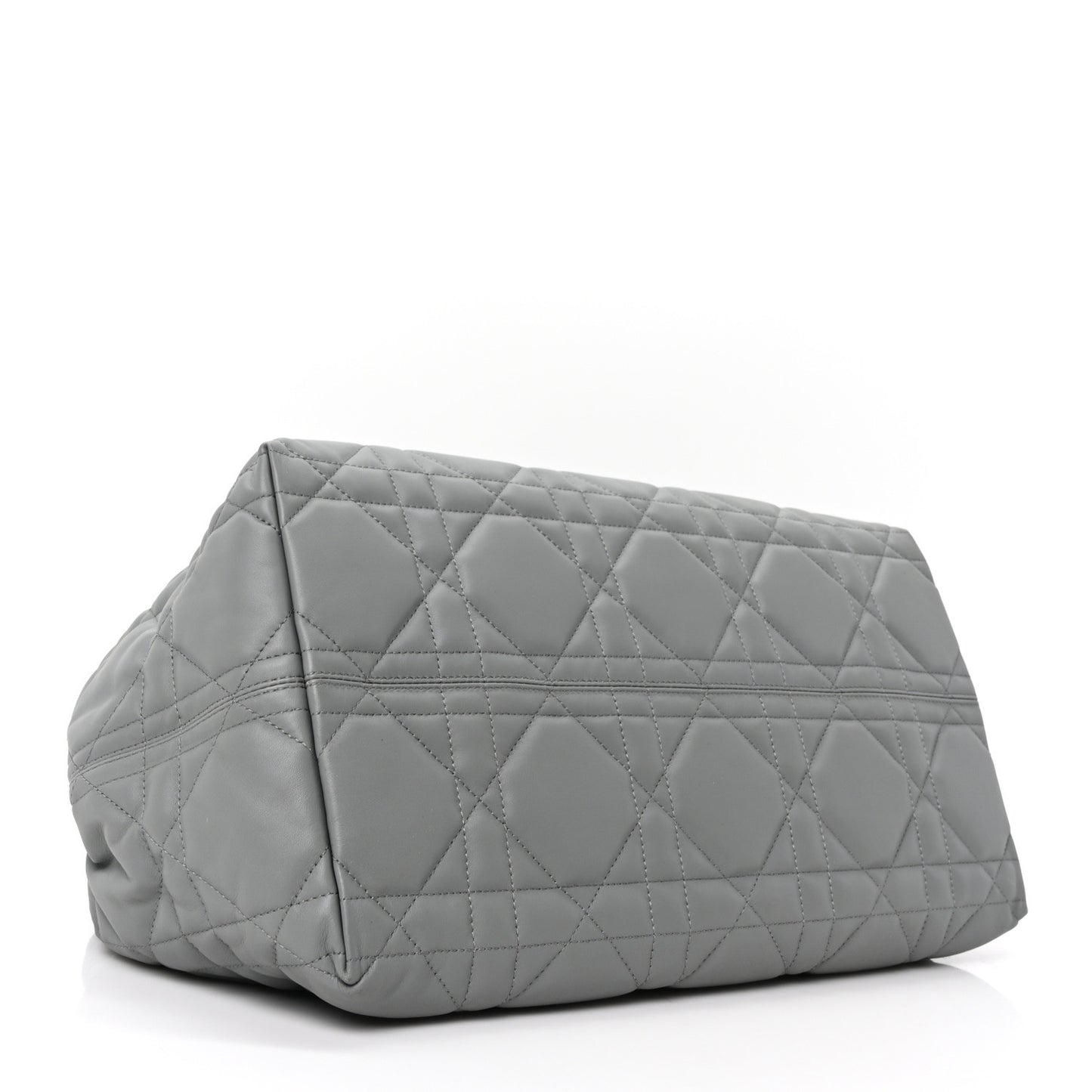 Calfskin Macrocannage Large Toujours Grey