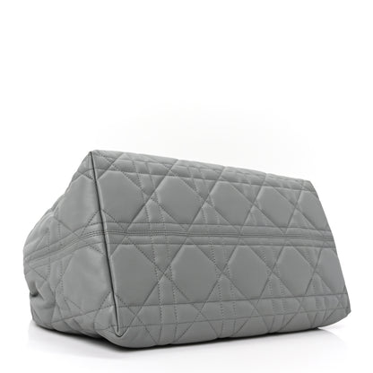 Christian Dior Calfskin Macrocannage Large Toujours Grey 5 of 12