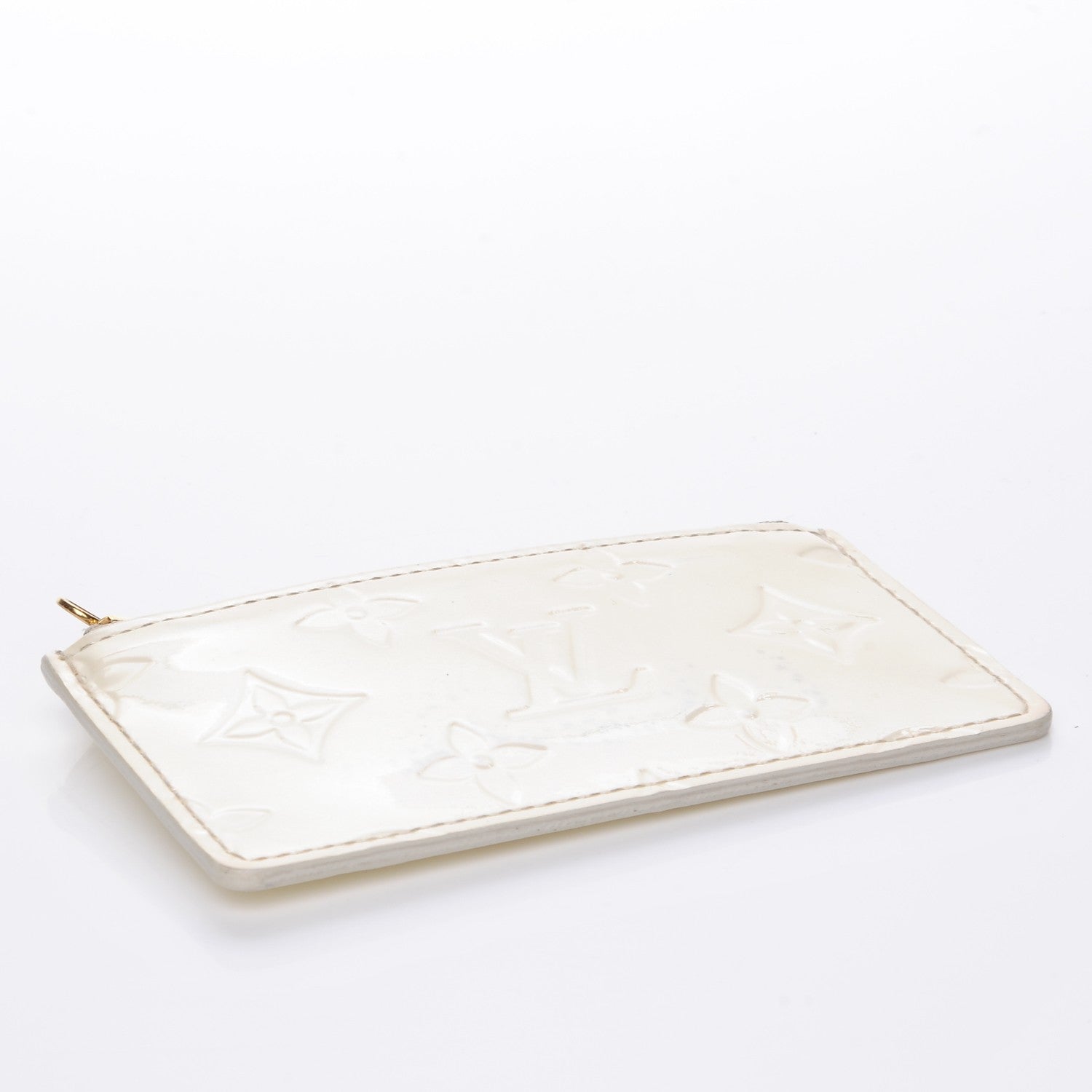 Louis Vuitton Vernis Key Pouch Perle 4 of 9