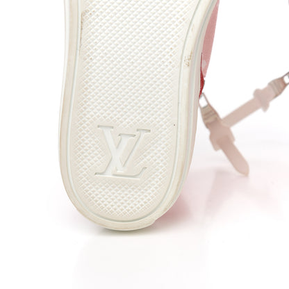 Louis Vuitton Monogram Giant Stellar Sneaker Boots 37 Rose Rouge 6 of 8