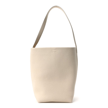 The Row Grained Calfskin Medium N/S Park Tote Ivory 1 of 10