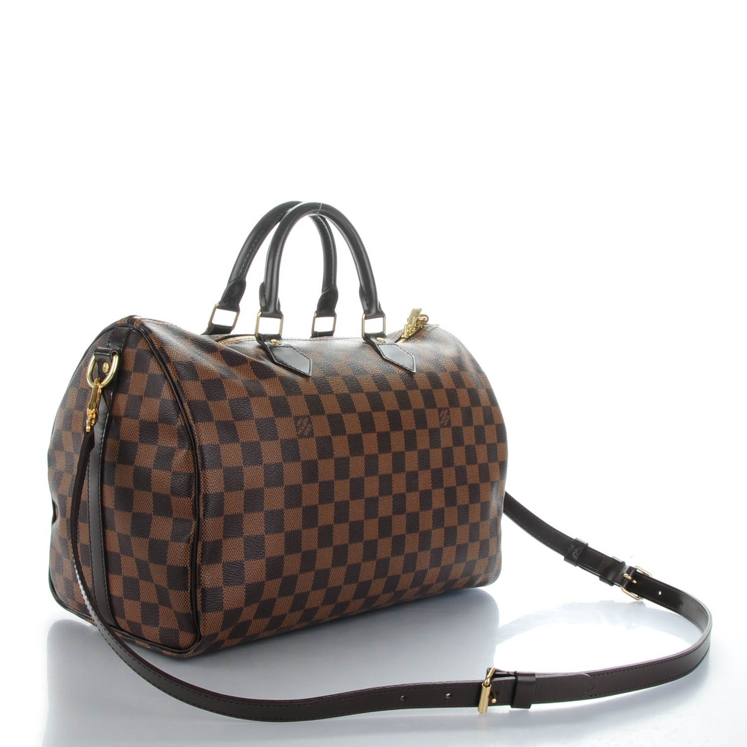Louis Vuitton Damier Ebene Speedy Bandouliere 35 3 of 8