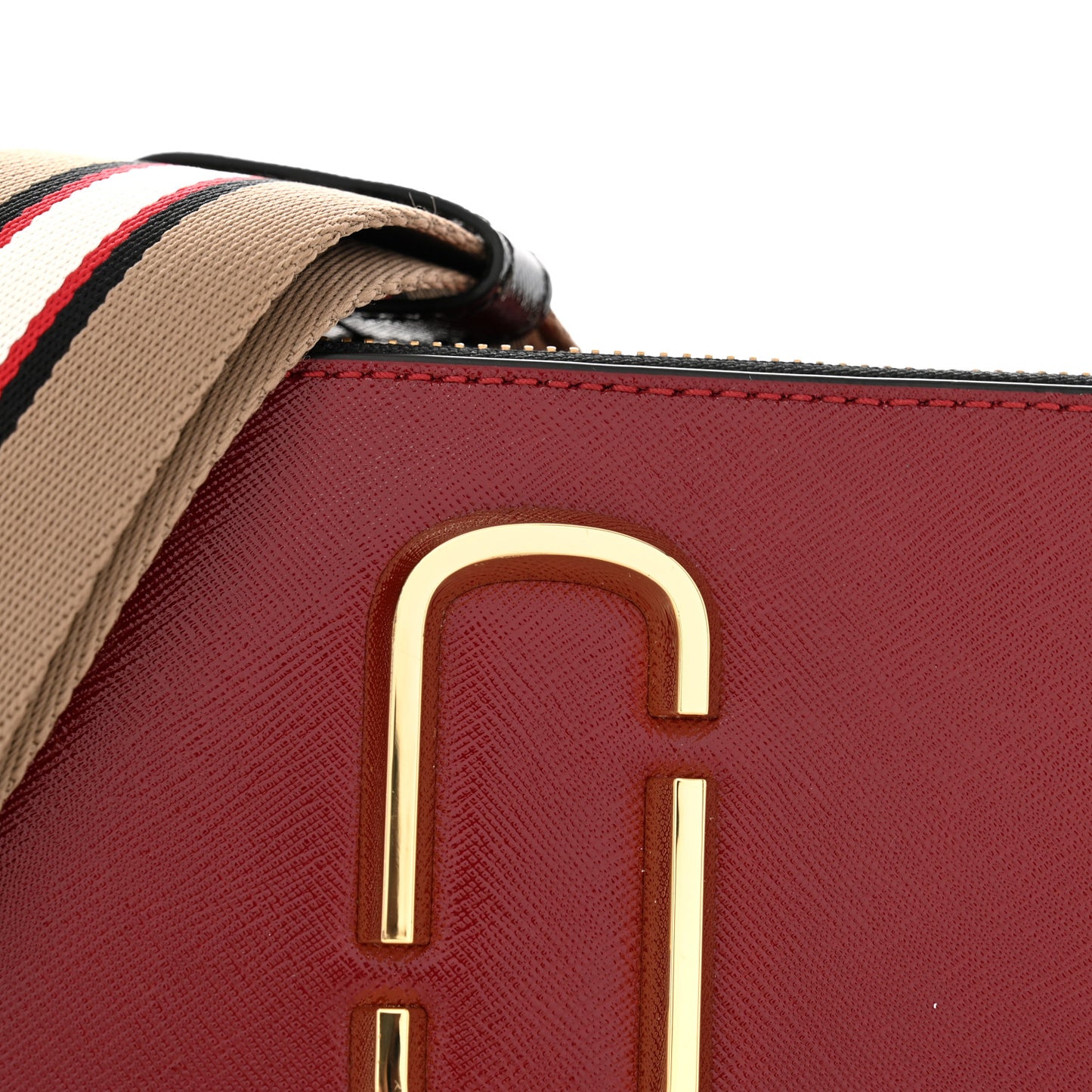 Saffiano Small Snapshot Camera Bag Cranberry Multicolor