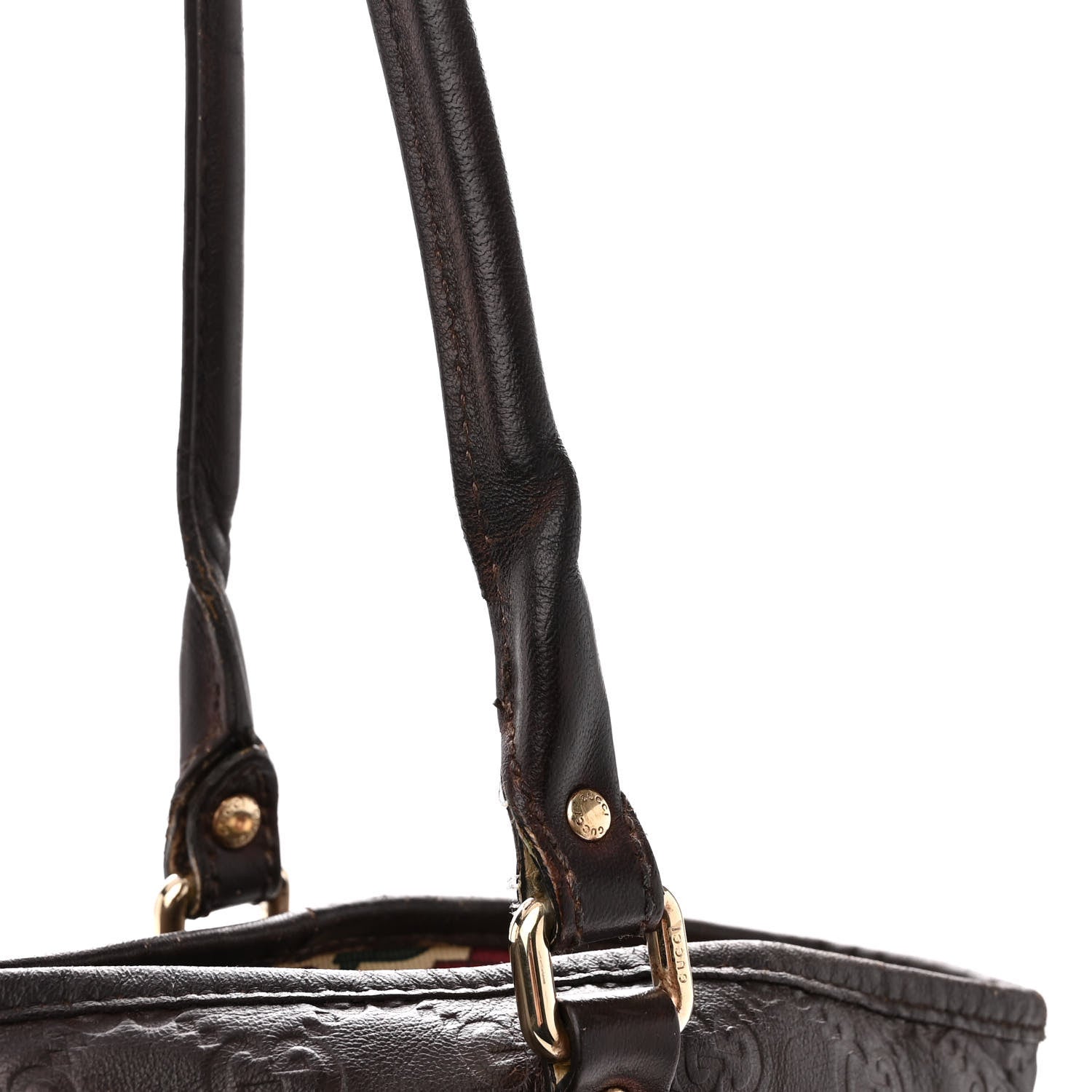 Gucci Guccissima Medium Joy Tote Brown 12 of 15
