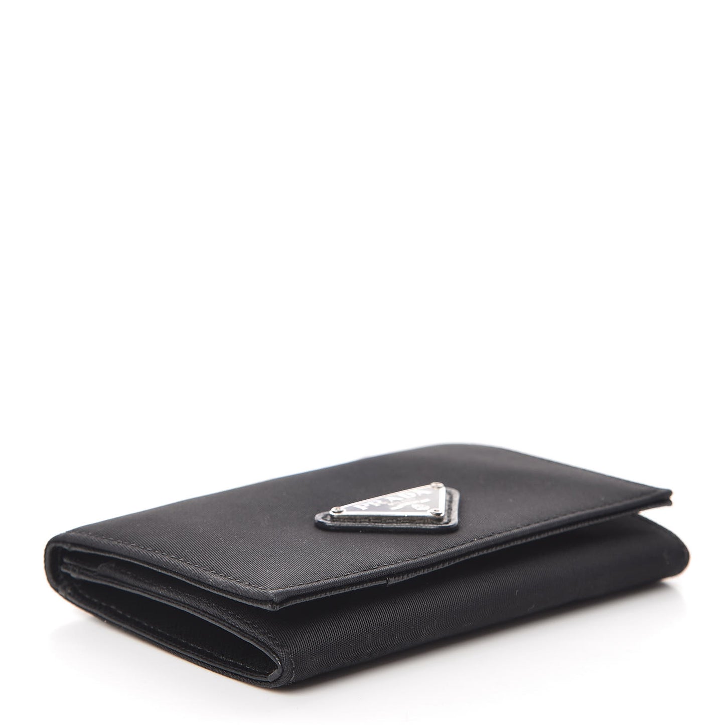 Tessuto Nylon Card Holder Black