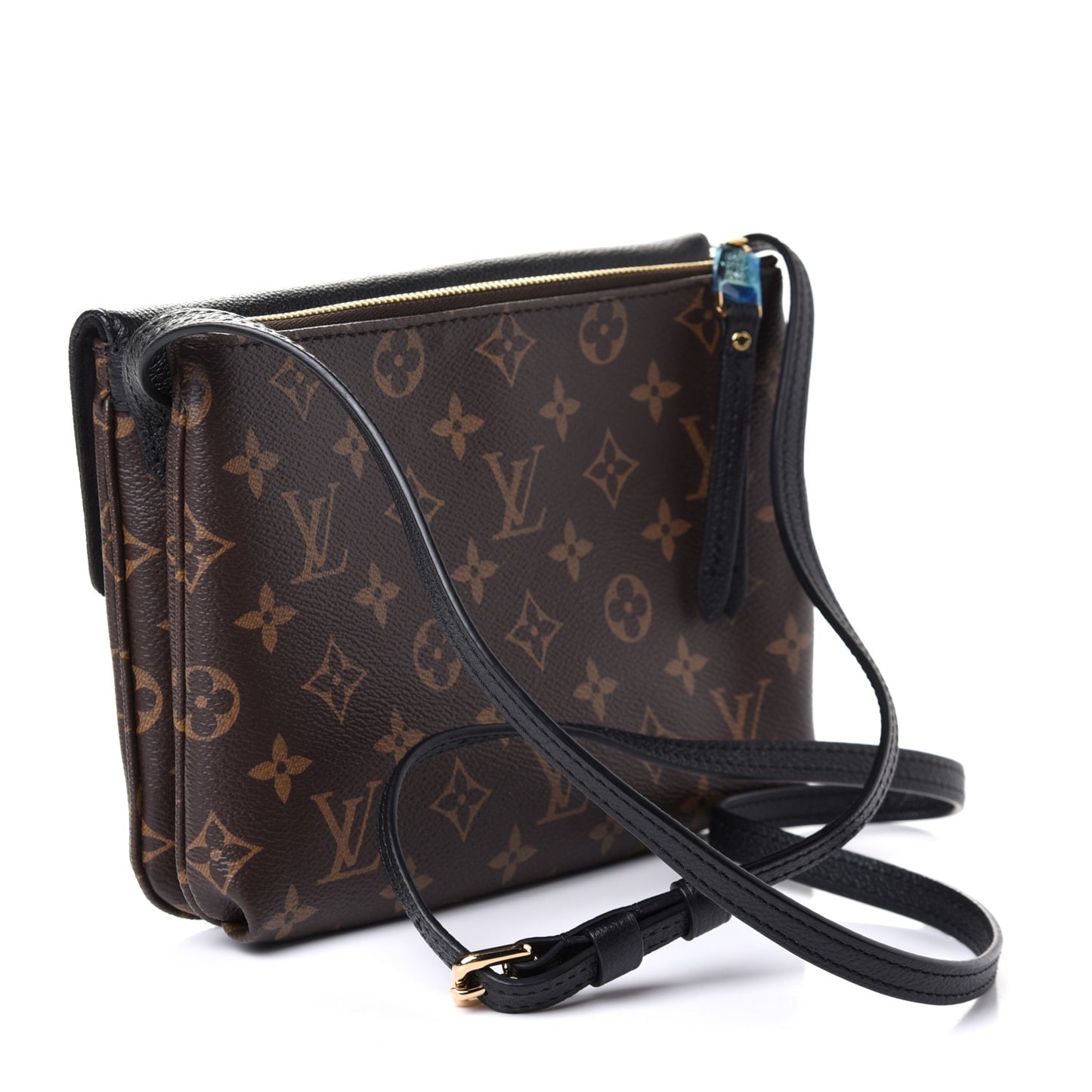 Monogram Twice Pochette Black