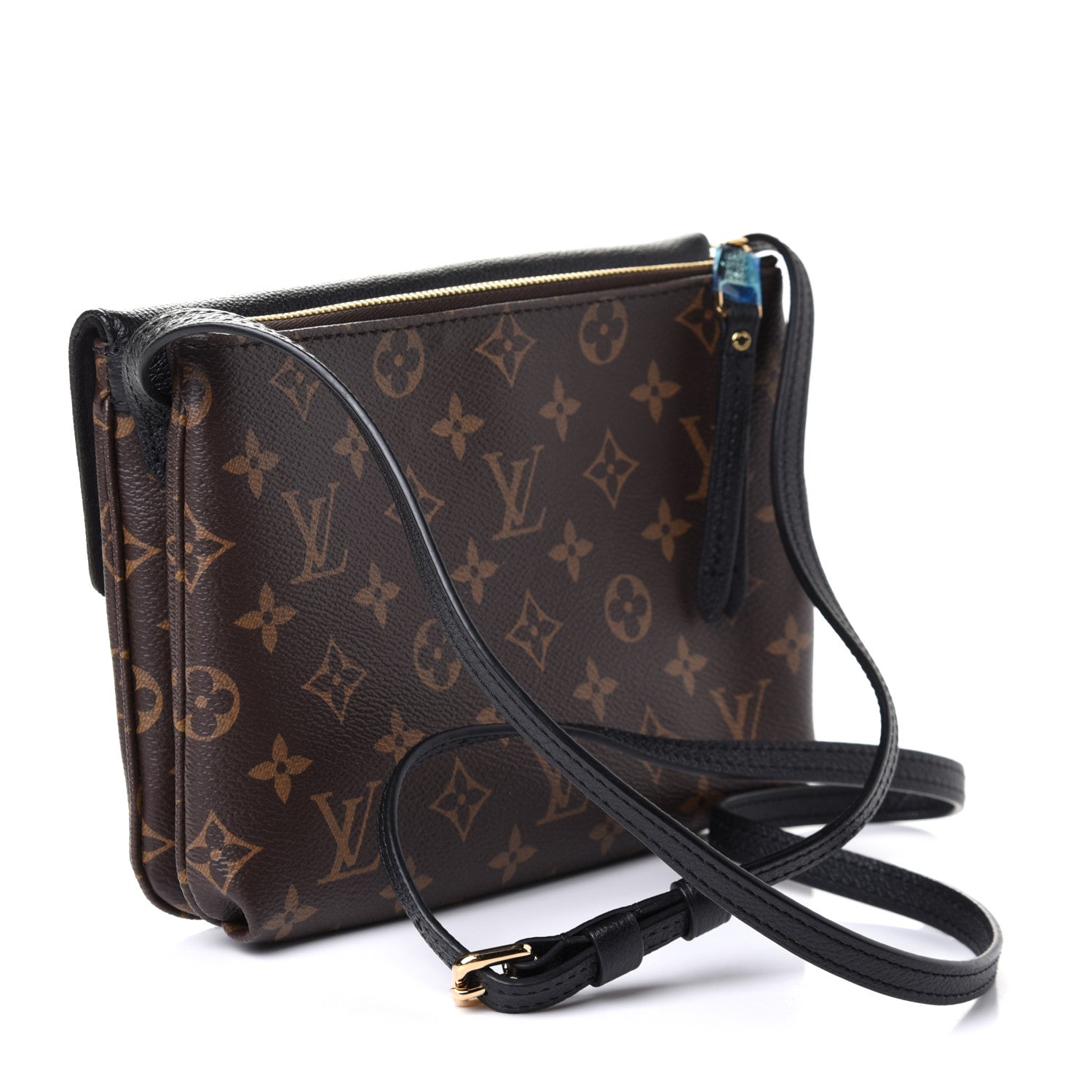 Louis Vuitton Monogram Twice Pochette Black 3 of 5