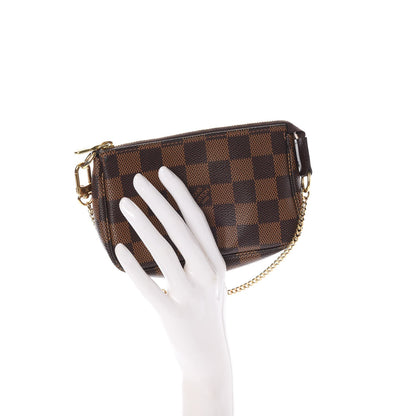 Louis Vuitton Damier Ebene Mini Pochette Accessories 2 of 7