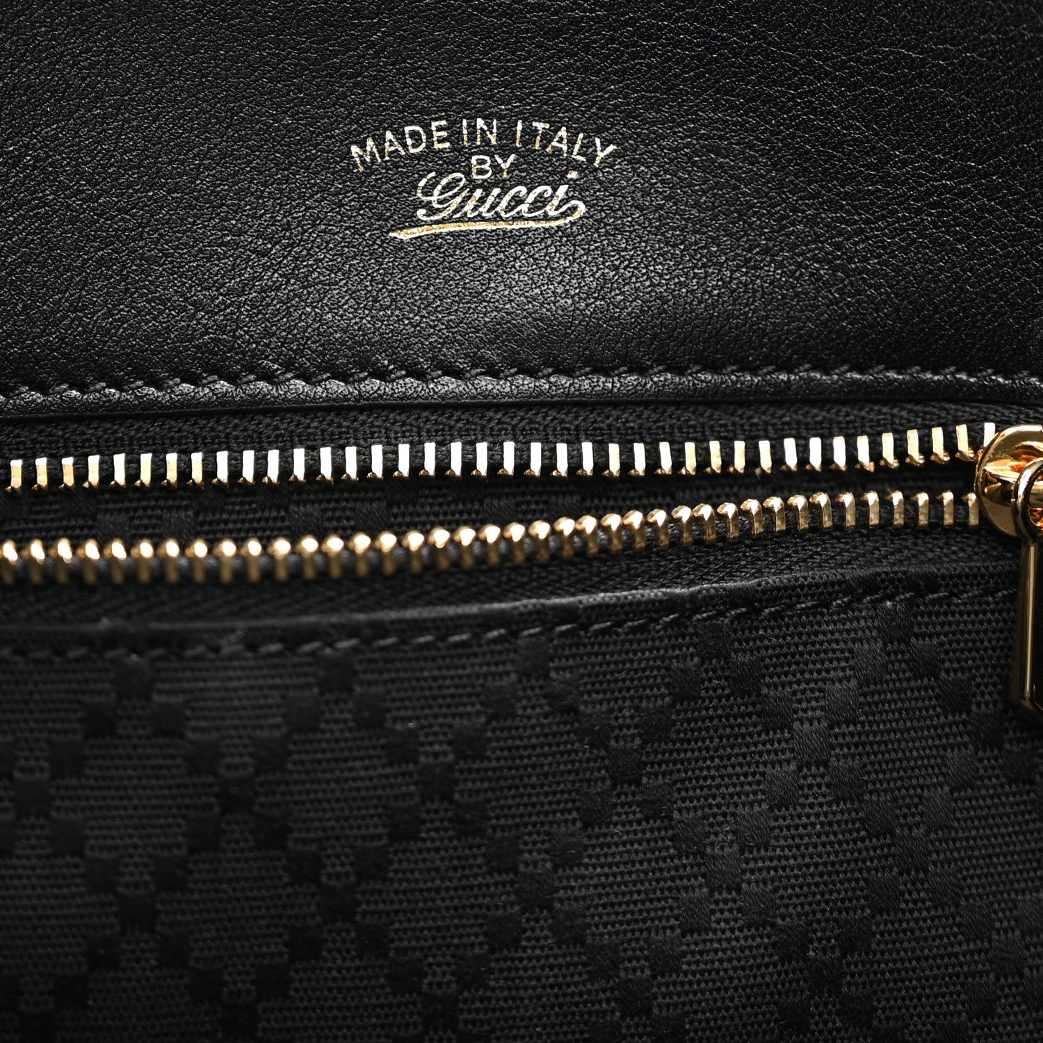 Gucci Soft Calfskin Small Mercato Tote Bag Black 6 of 12