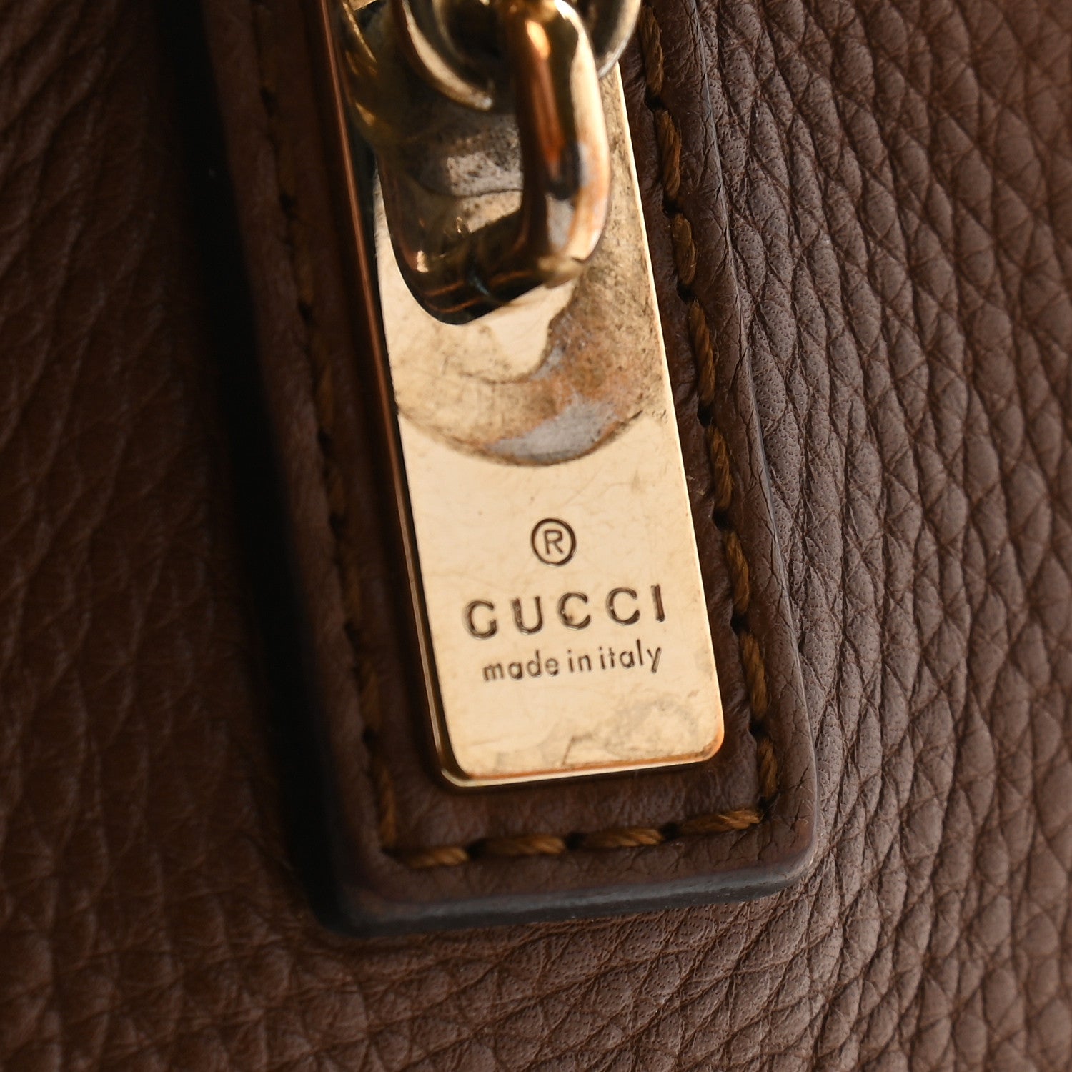 Gucci Cellarius Calfskin Medium Bella Tote Cuir 10 of 10