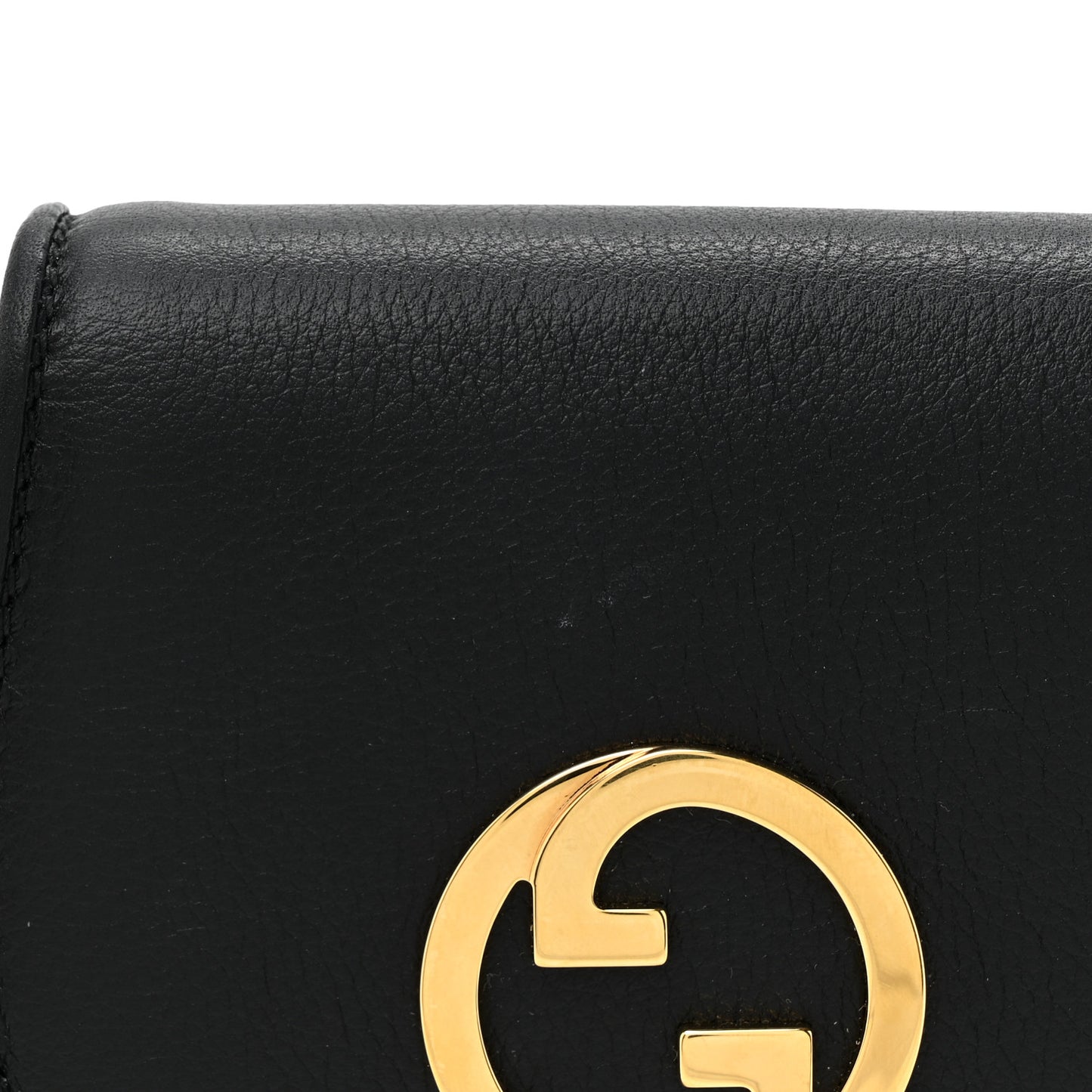 Roxy Calfskin Medium Blondie Chain Wallet Black