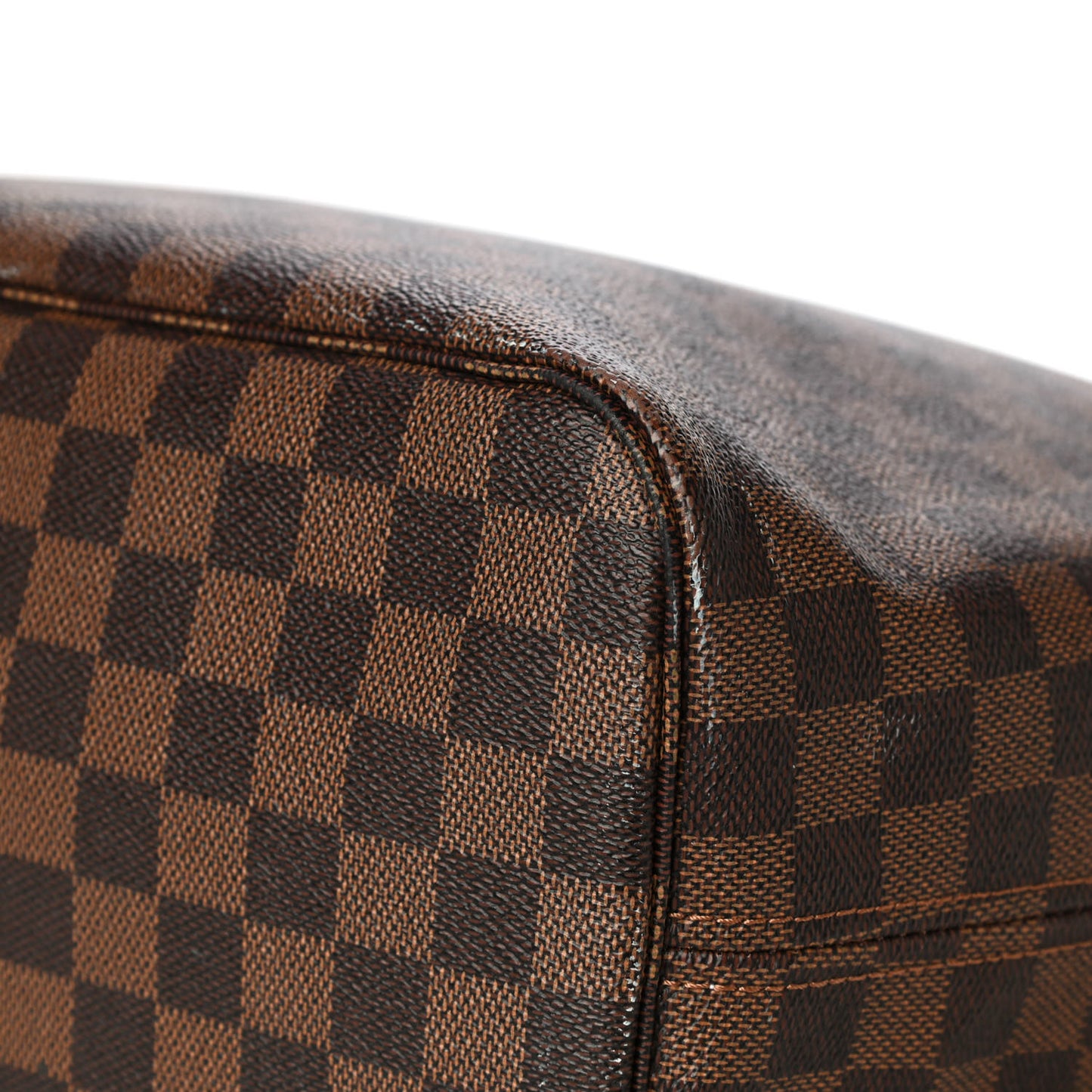 Damier Ebene Neo Neverfull MM Rose Ballerine