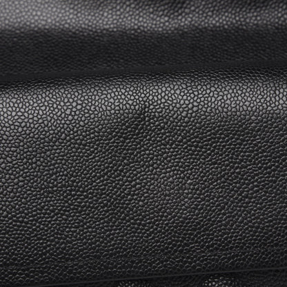 Chanel Caviar Quilted Jumbo Double Flap Black 12 of 14