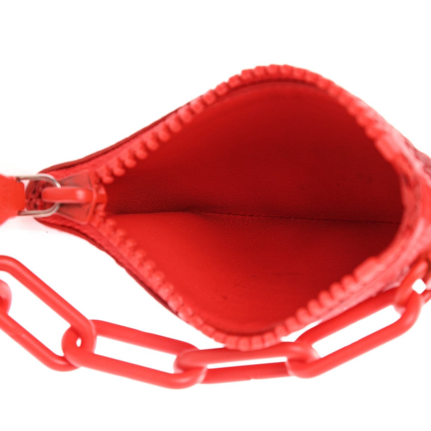 Taurillon Monogram Solar Ray Key Pouch Rouge