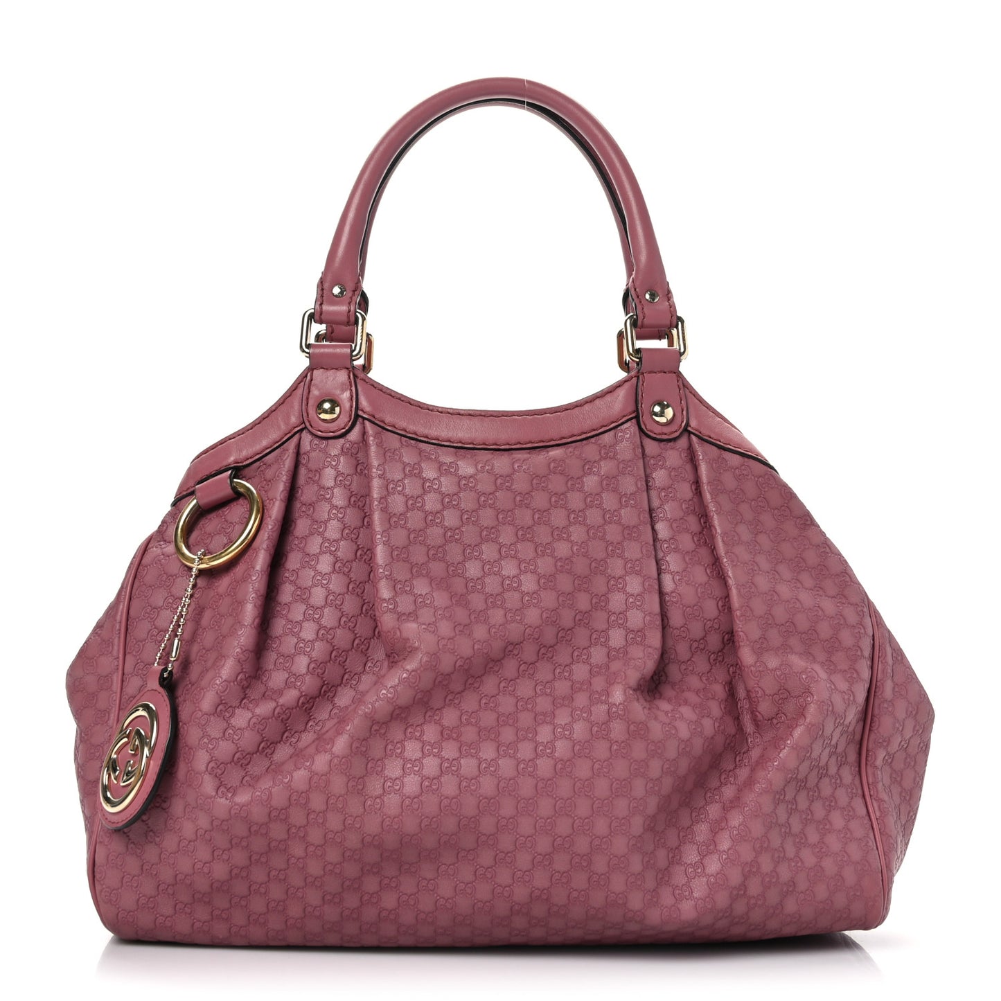 Microguccissima Medium Sukey Tote Vintage Rose