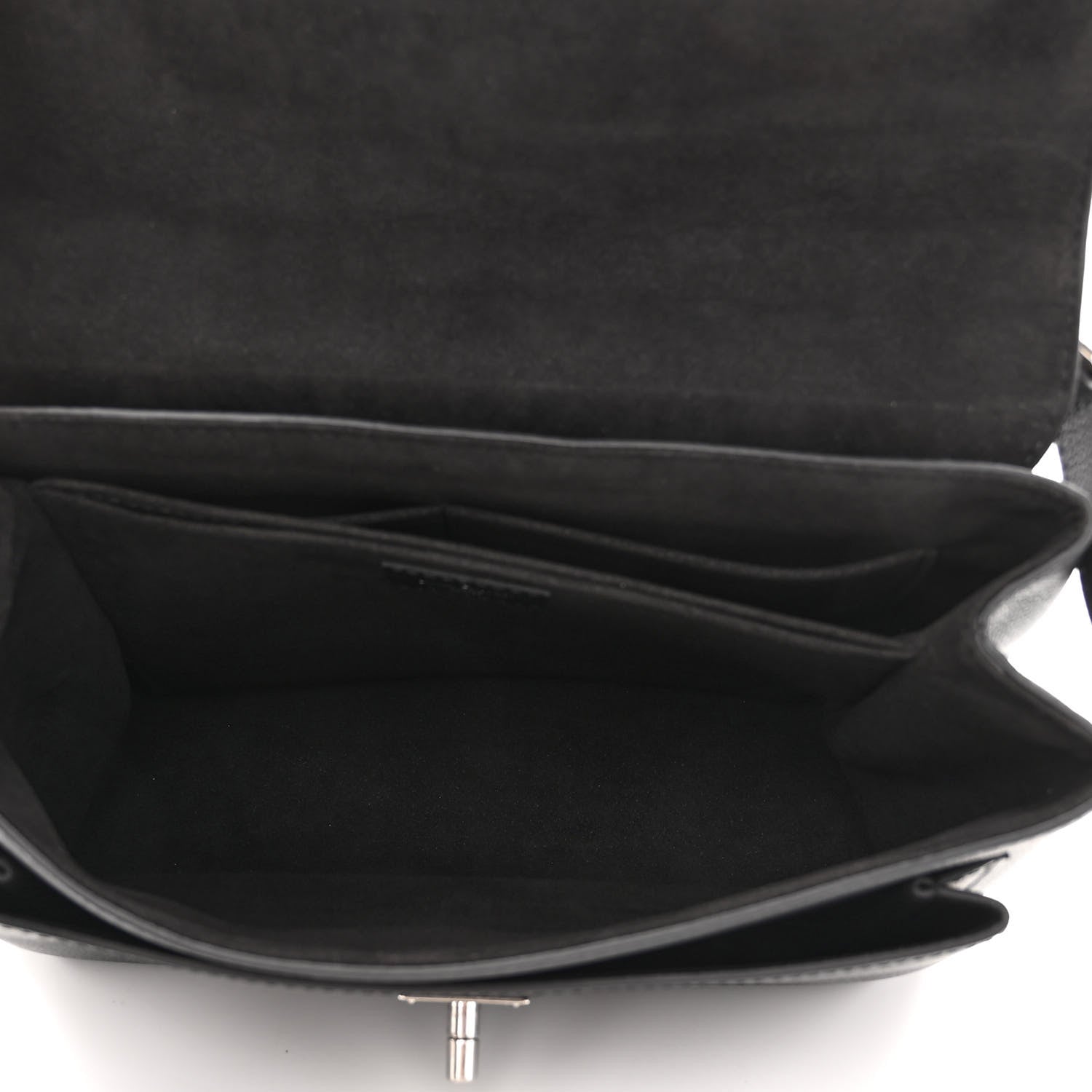 Louis Vuitton Soft Calfskin My Lockme Top Handle Black 5 of 9