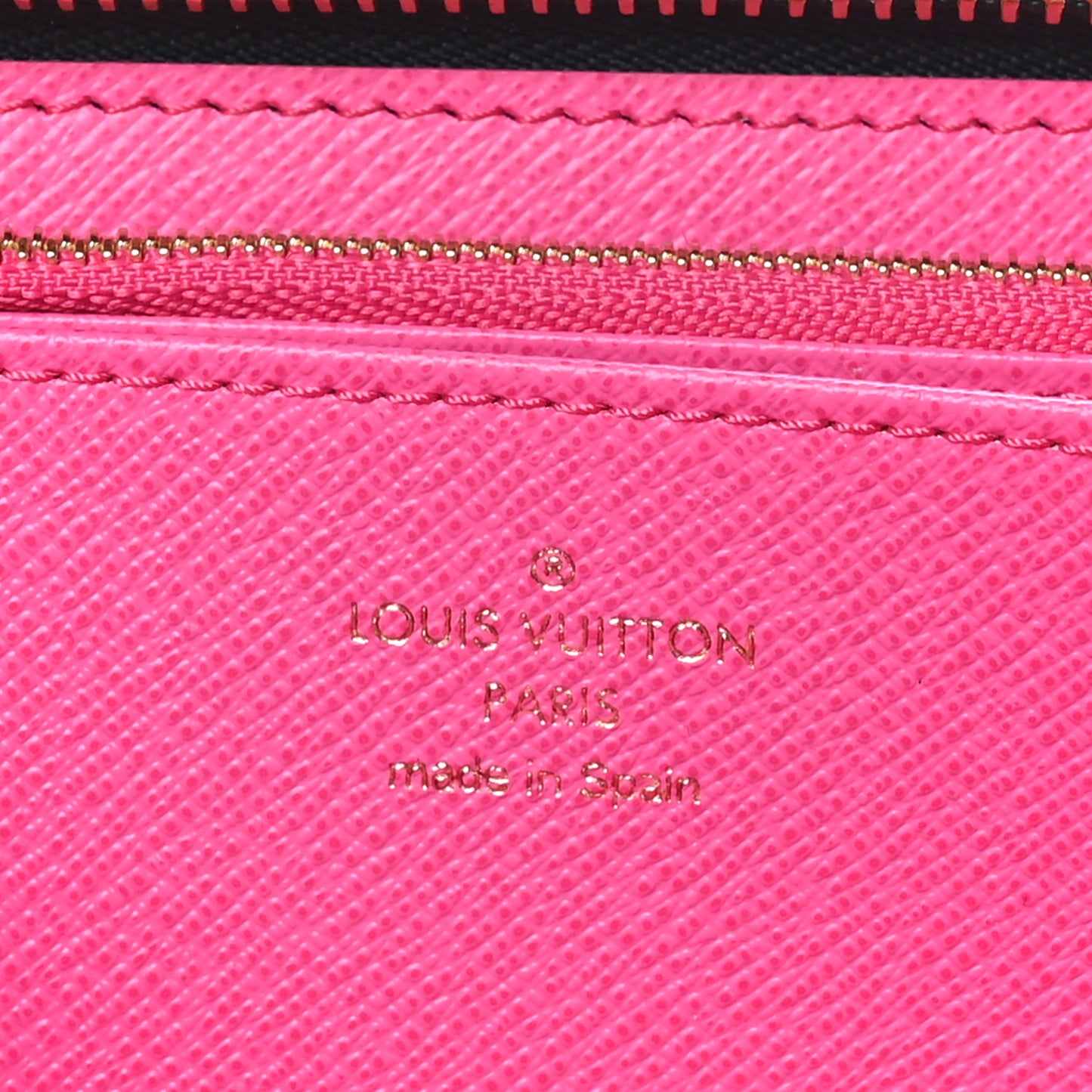 Monogram Giant Spring In The City Zippy Wallet Midnight Fuchsia