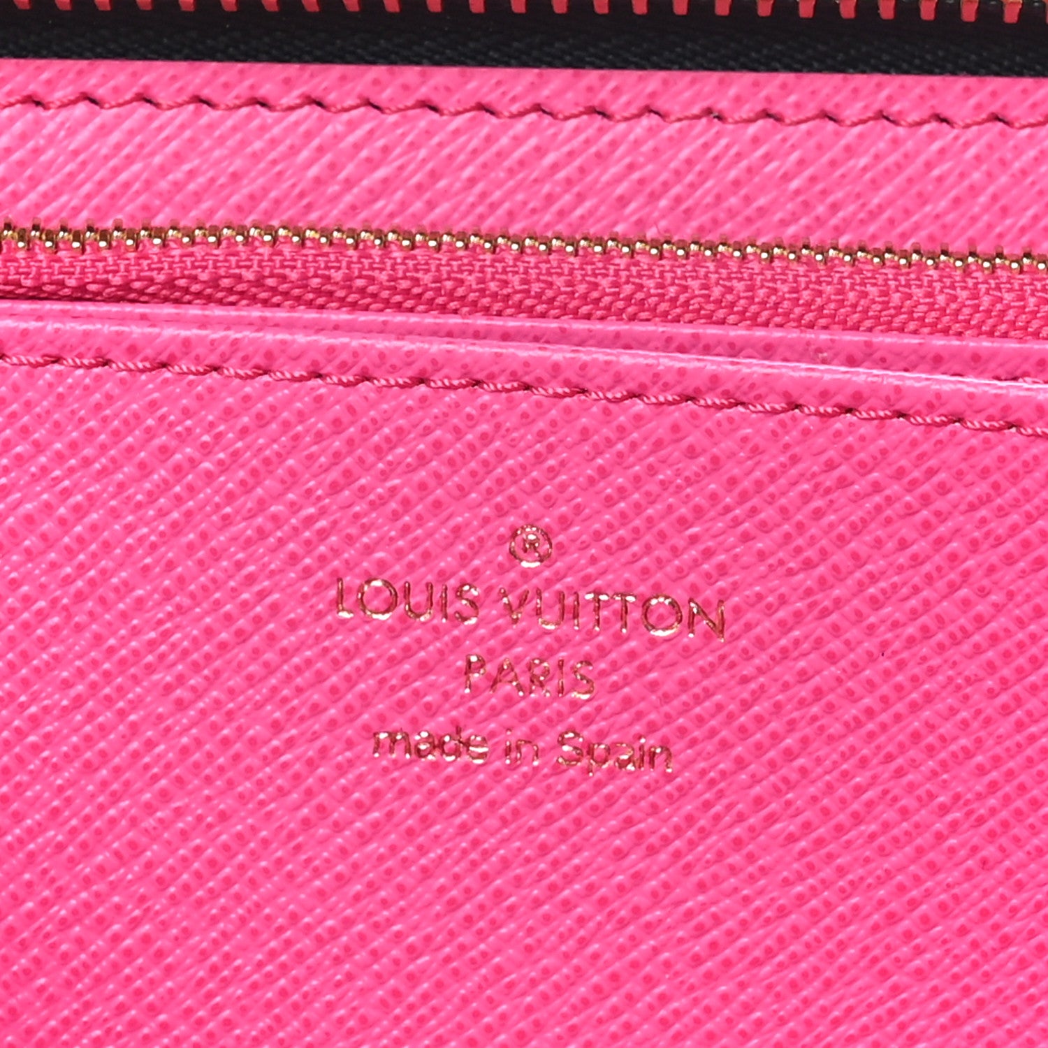 Louis Vuitton Monogram Giant Spring In The City Zippy Wallet Midnight Fuchsia 7 of 9