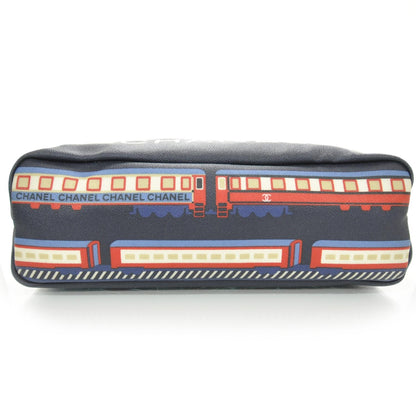 Chanel Coated Canvas Le Train Bag 4 of 8