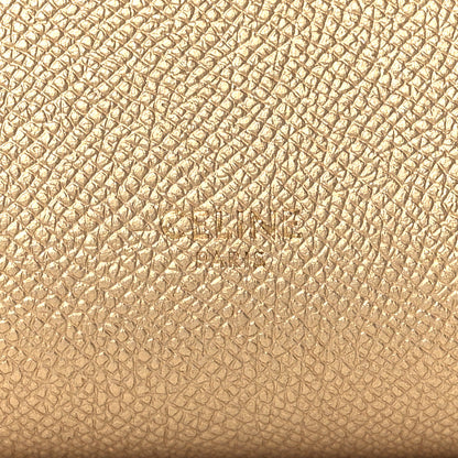 Celine Laminated Calfskin Nano Belt Bag Gold 6 of 8
