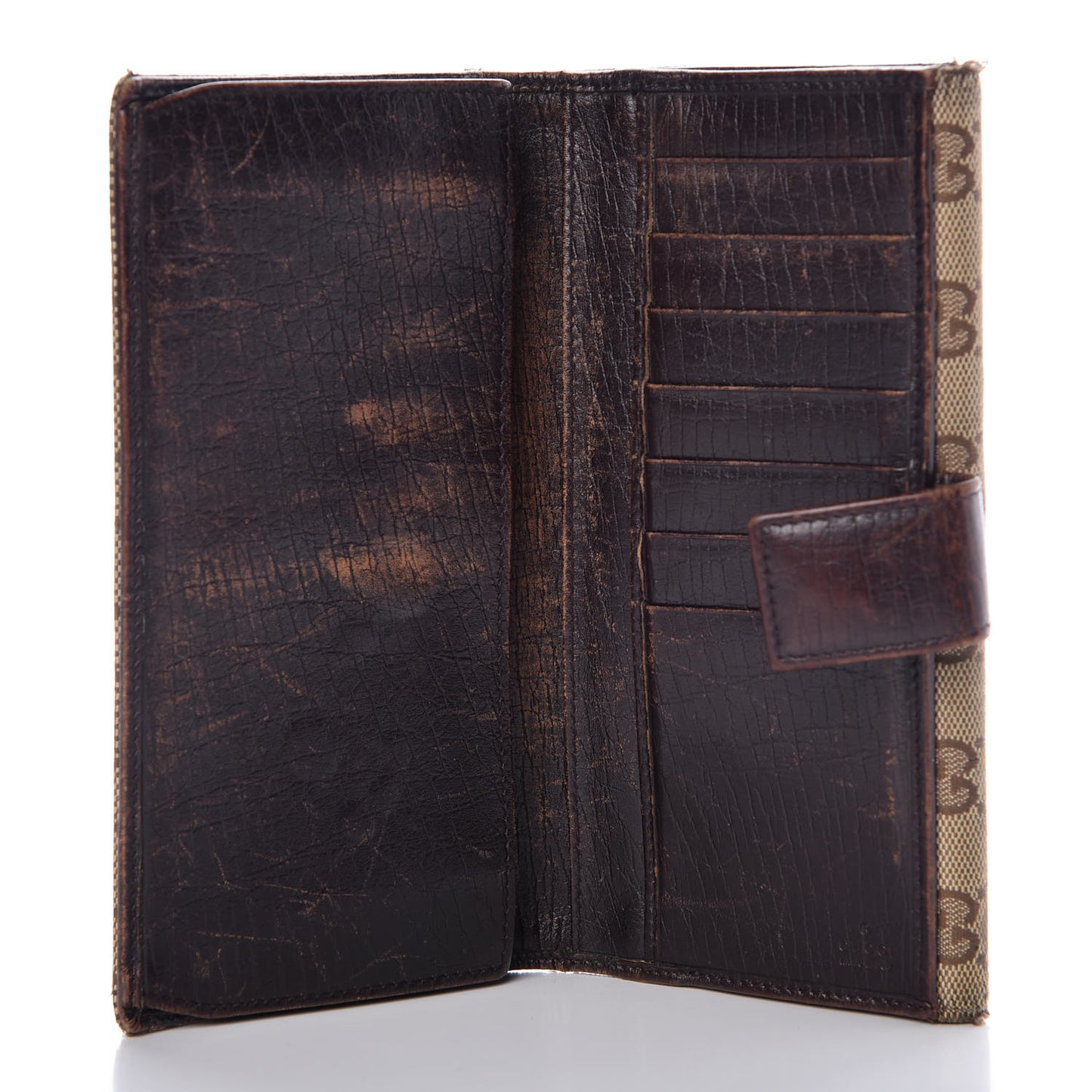 Monogram Hasler Continental Wallet Dark Brown