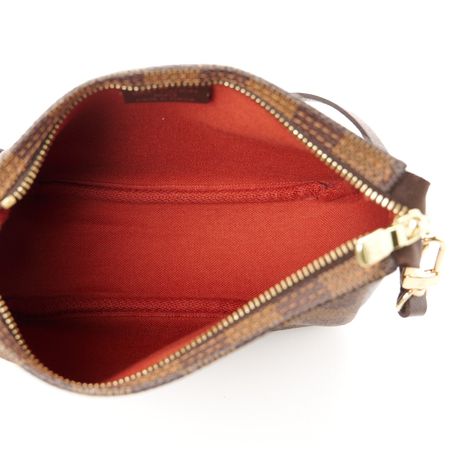 Damier Ebene Trousse Make Up Bag Pochette