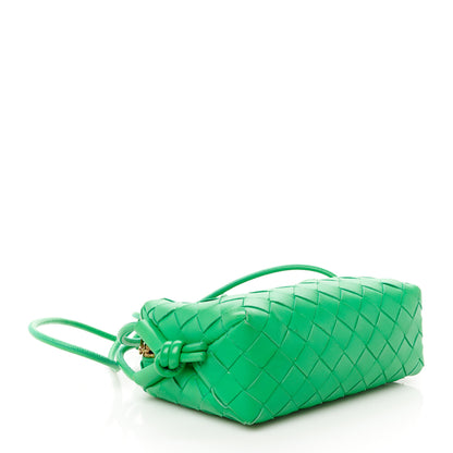 Bottega Veneta Nappa Intrecciato Mini Loop Camera Bag Parakeet 4 of 12