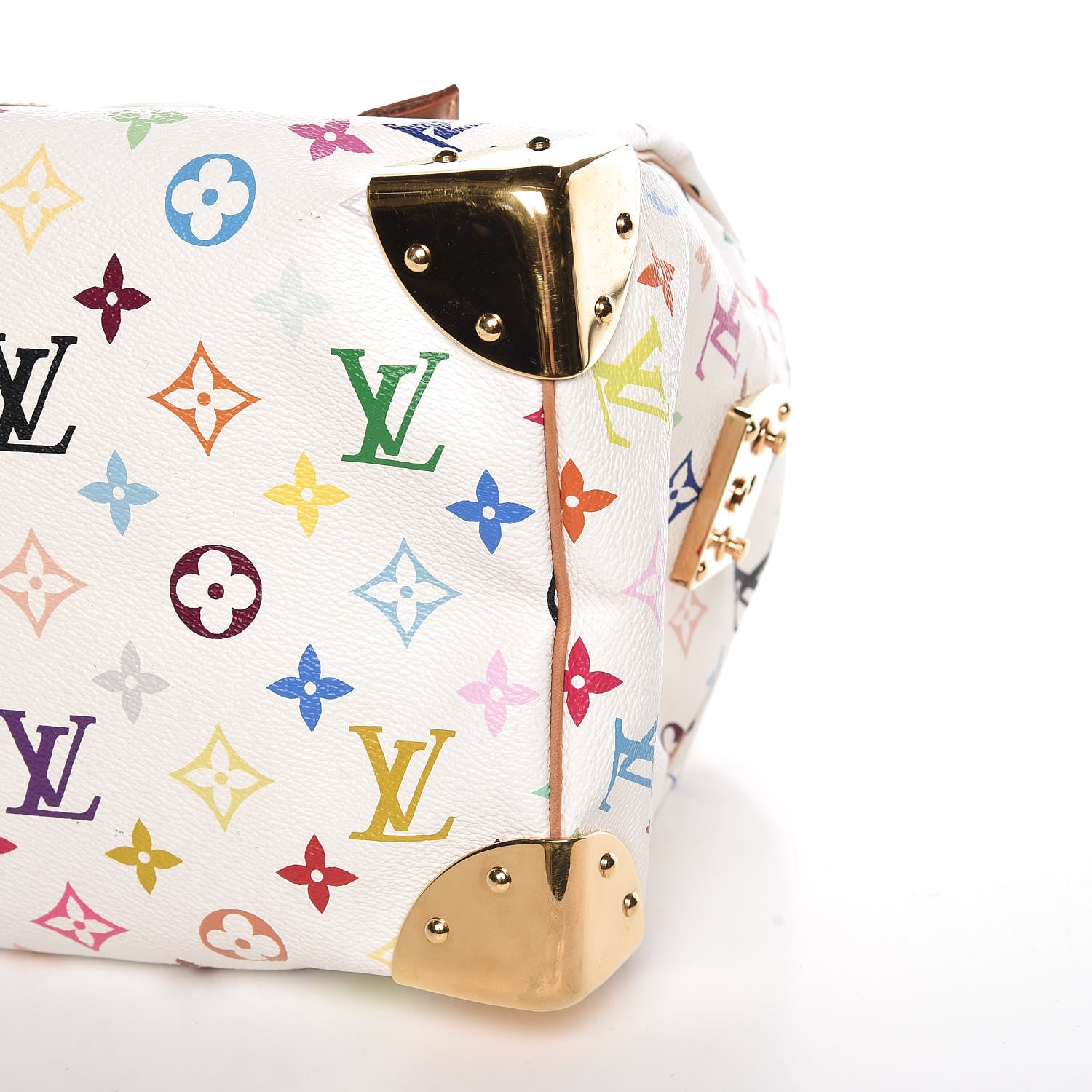Louis Vuitton Monogram Multicolor Speedy 30 White 6 of 16