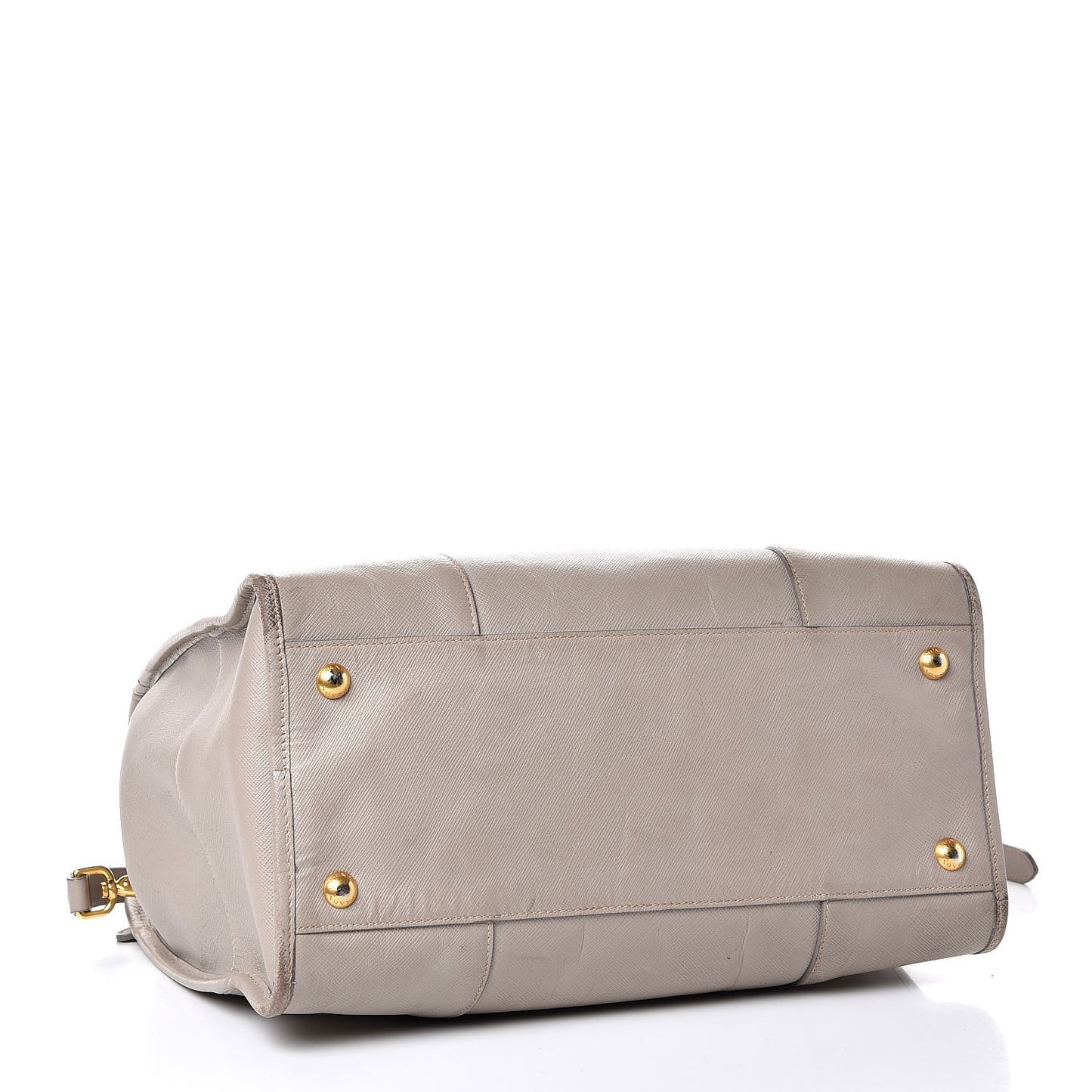 Saffiano Lux Shopping Tote Pomice