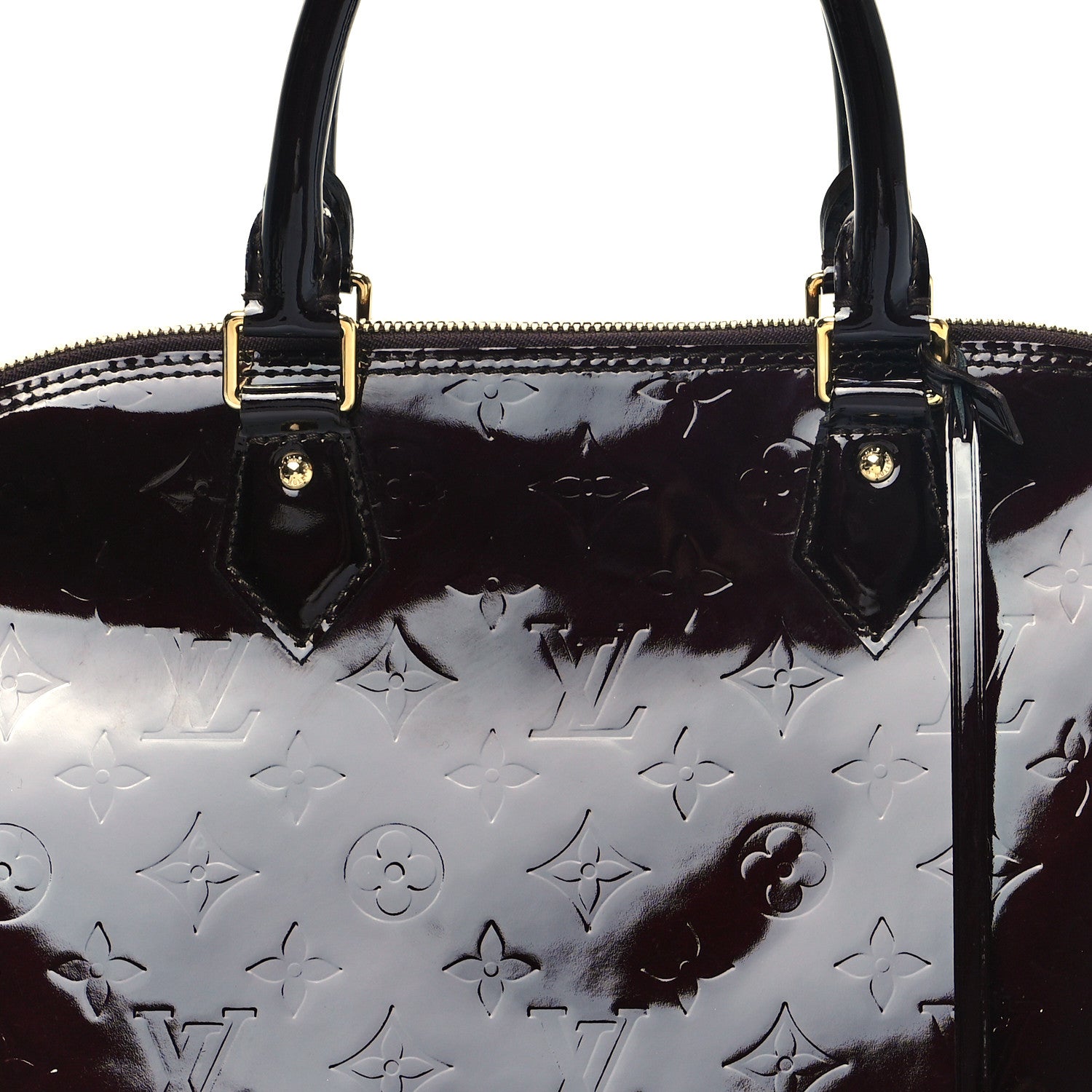 Louis Vuitton Vernis Alma GM Amarante 7 of 12