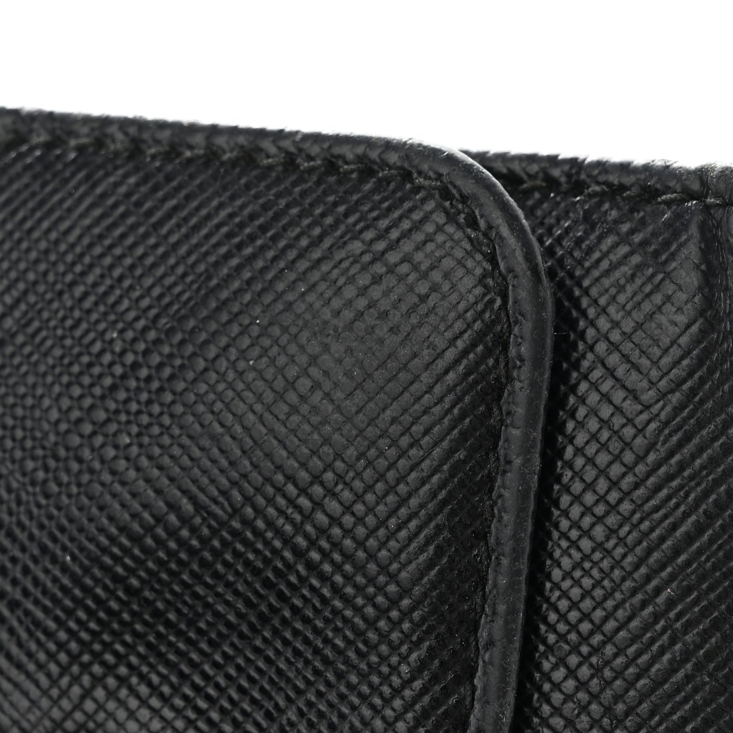 Prada Saffiano Metal 6 Key Holder Black 16 of 17