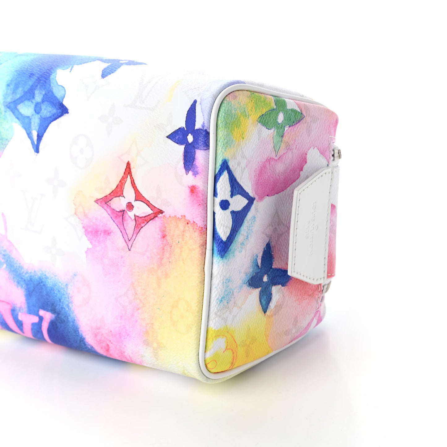 Monogram Watercolor Dopp Kit Toilet Pouch Multicolor
