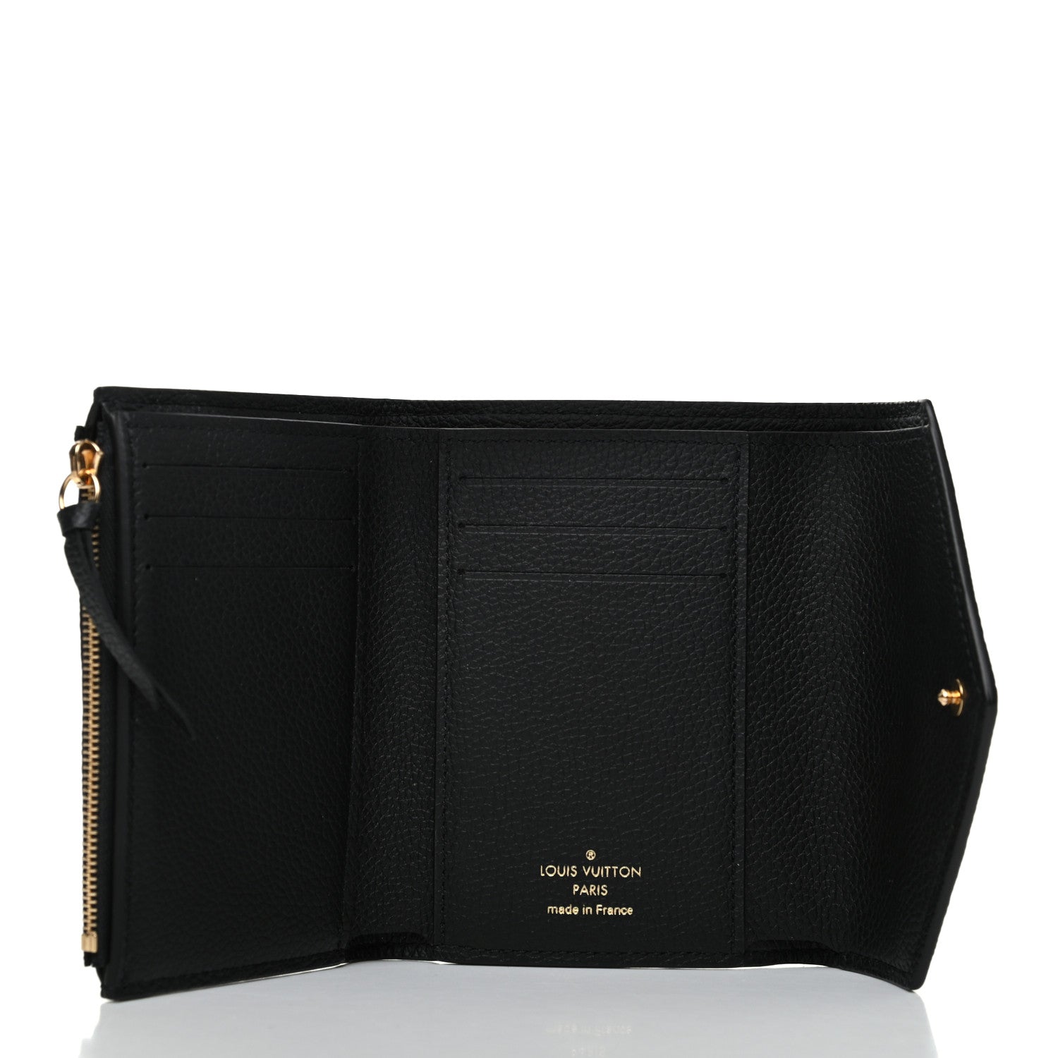 Louis Vuitton Empreinte Victorine Wallet Black 5 of 7