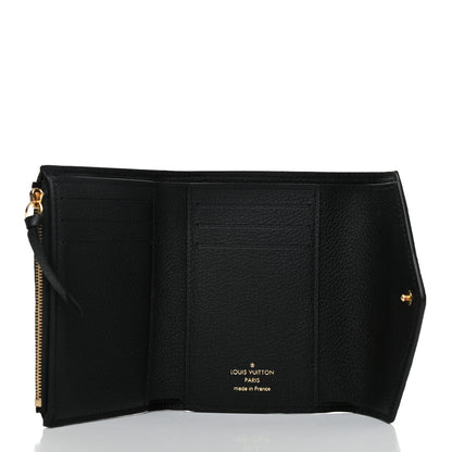 Louis Vuitton Empreinte Victorine Wallet Black 5 of 7