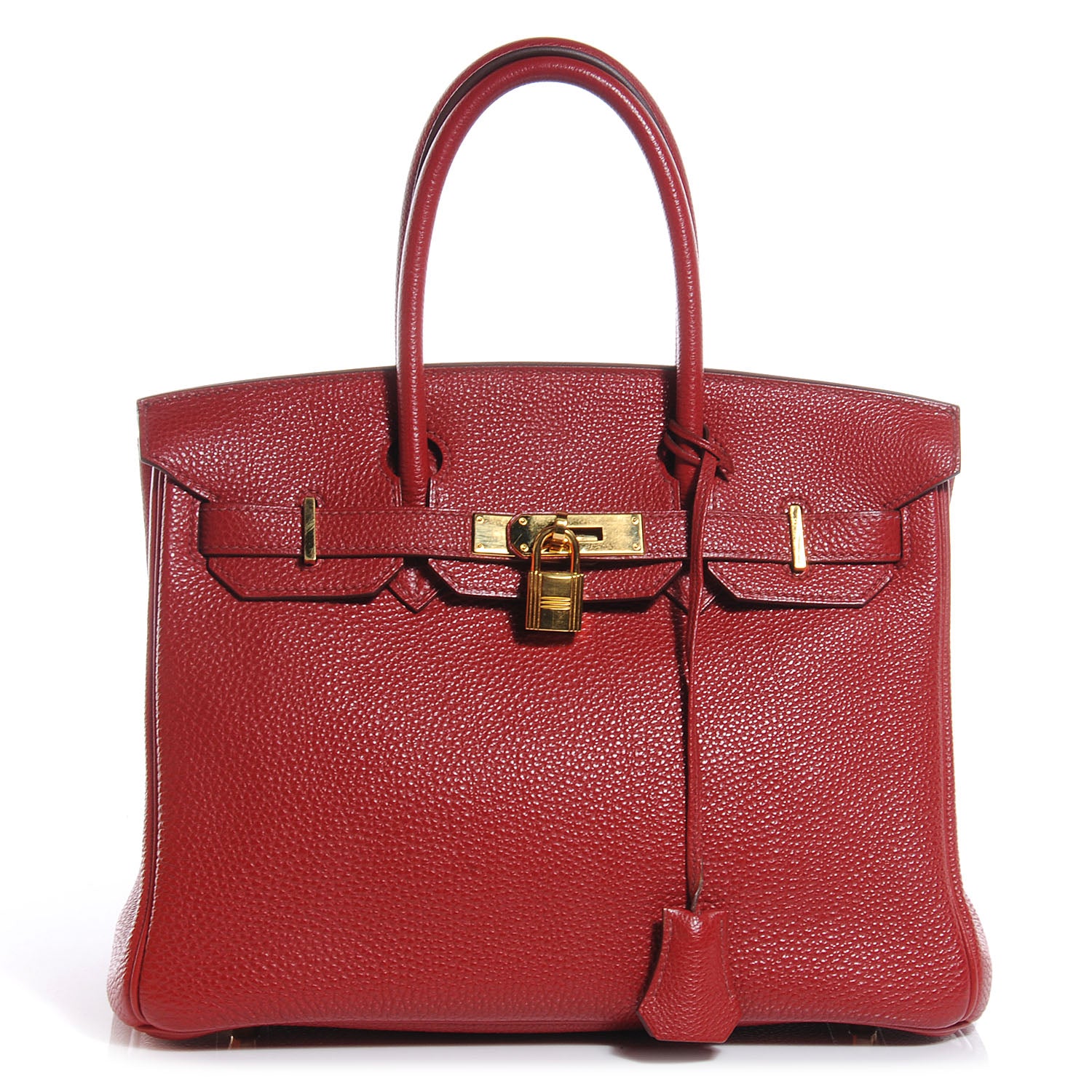 Hermes Togo Birkin 30 Rouge Garance 1 of 10
