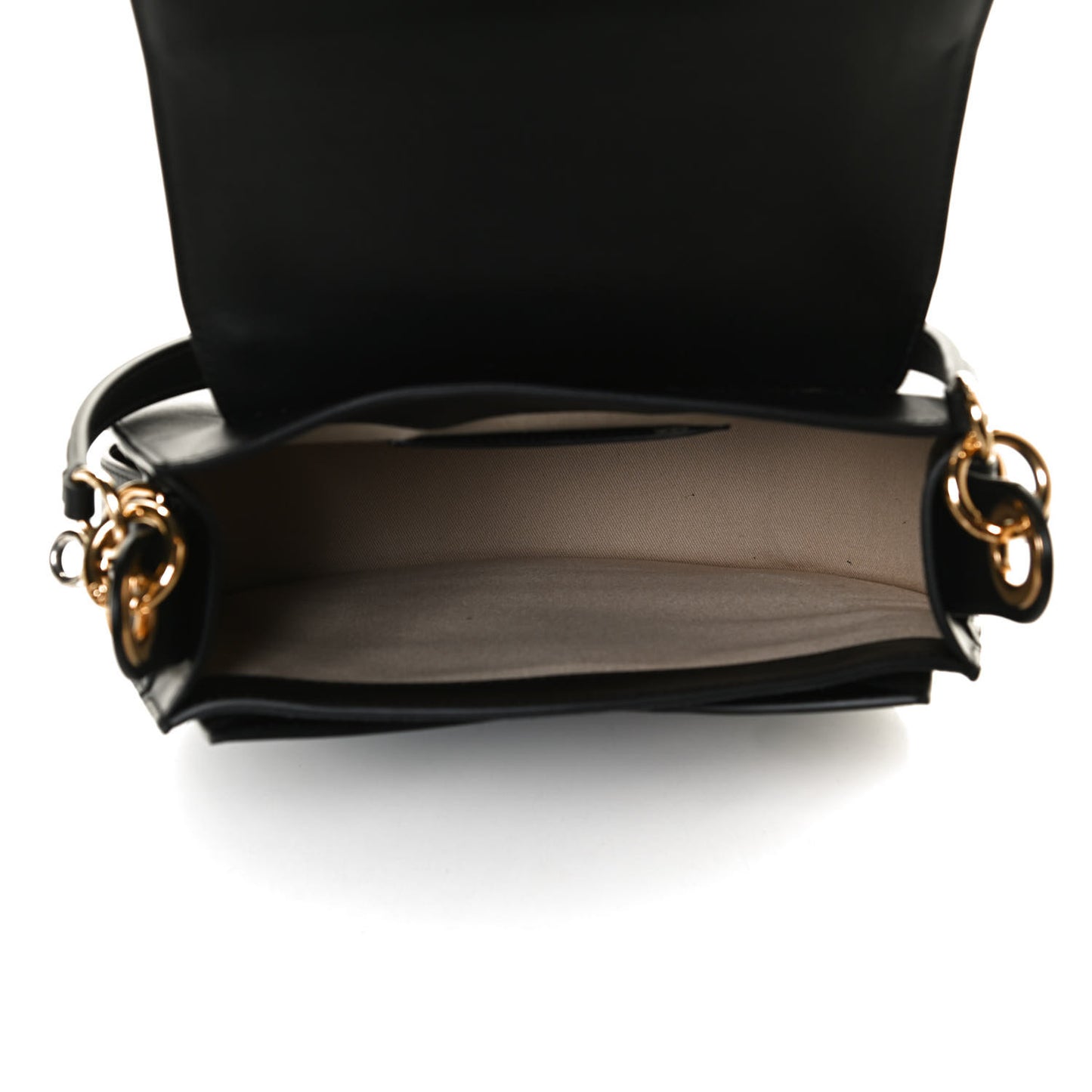 Calfskin Small Tess Bag Black