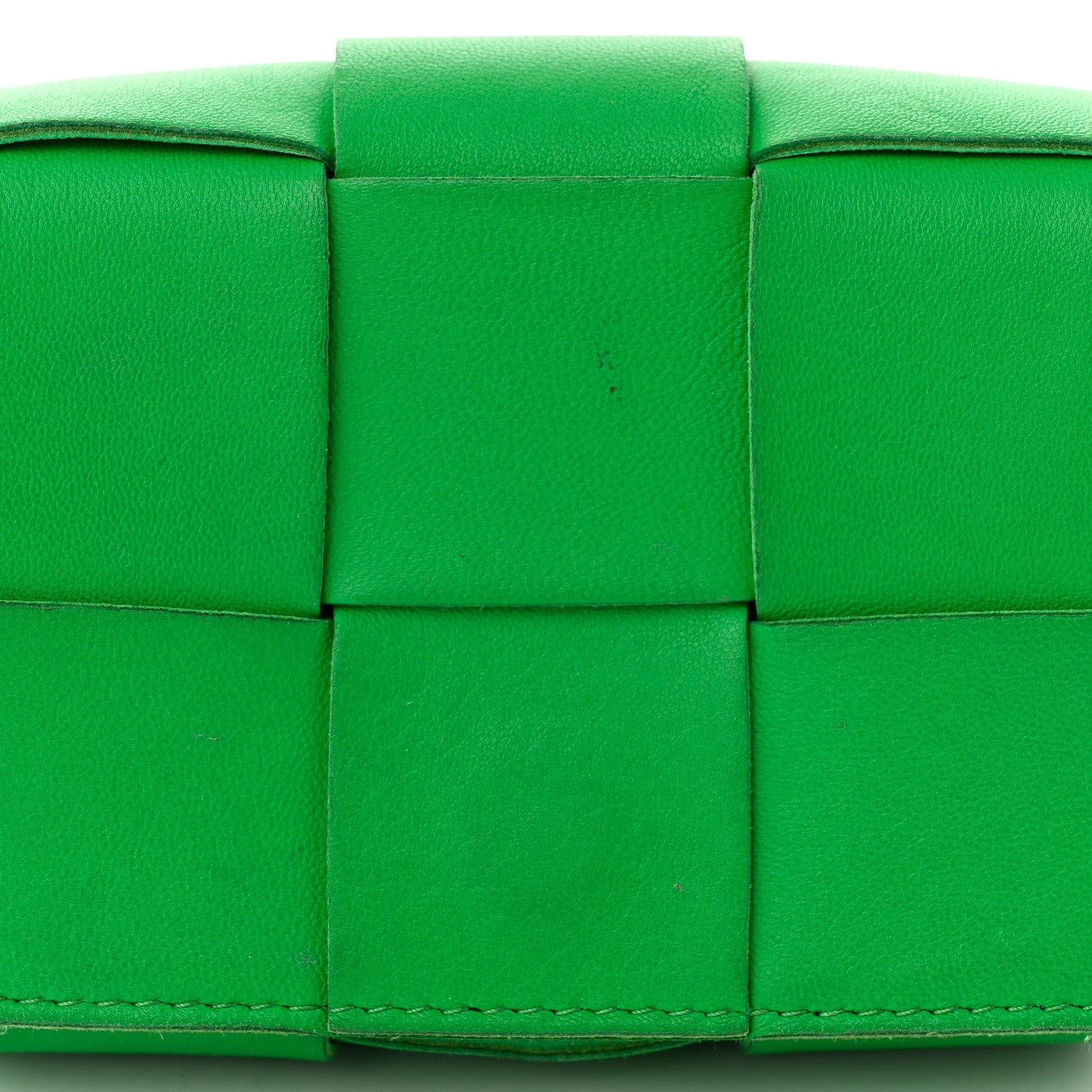 Bottega Veneta Lambskin Maxi Intrecciato Extra Mini Cassette Crossbody Bag Parakeet 7 of 11