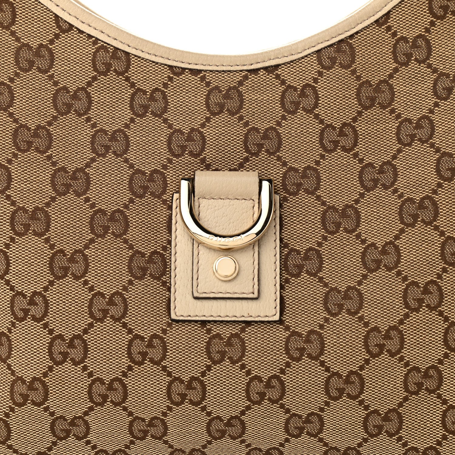 Gucci Monogram Medium Abbey D Ring Hobo Off White 8 of 11