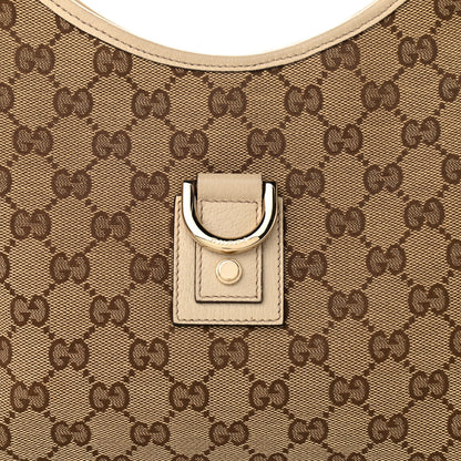 Gucci Monogram Medium Abbey D Ring Hobo Off White 8 of 11