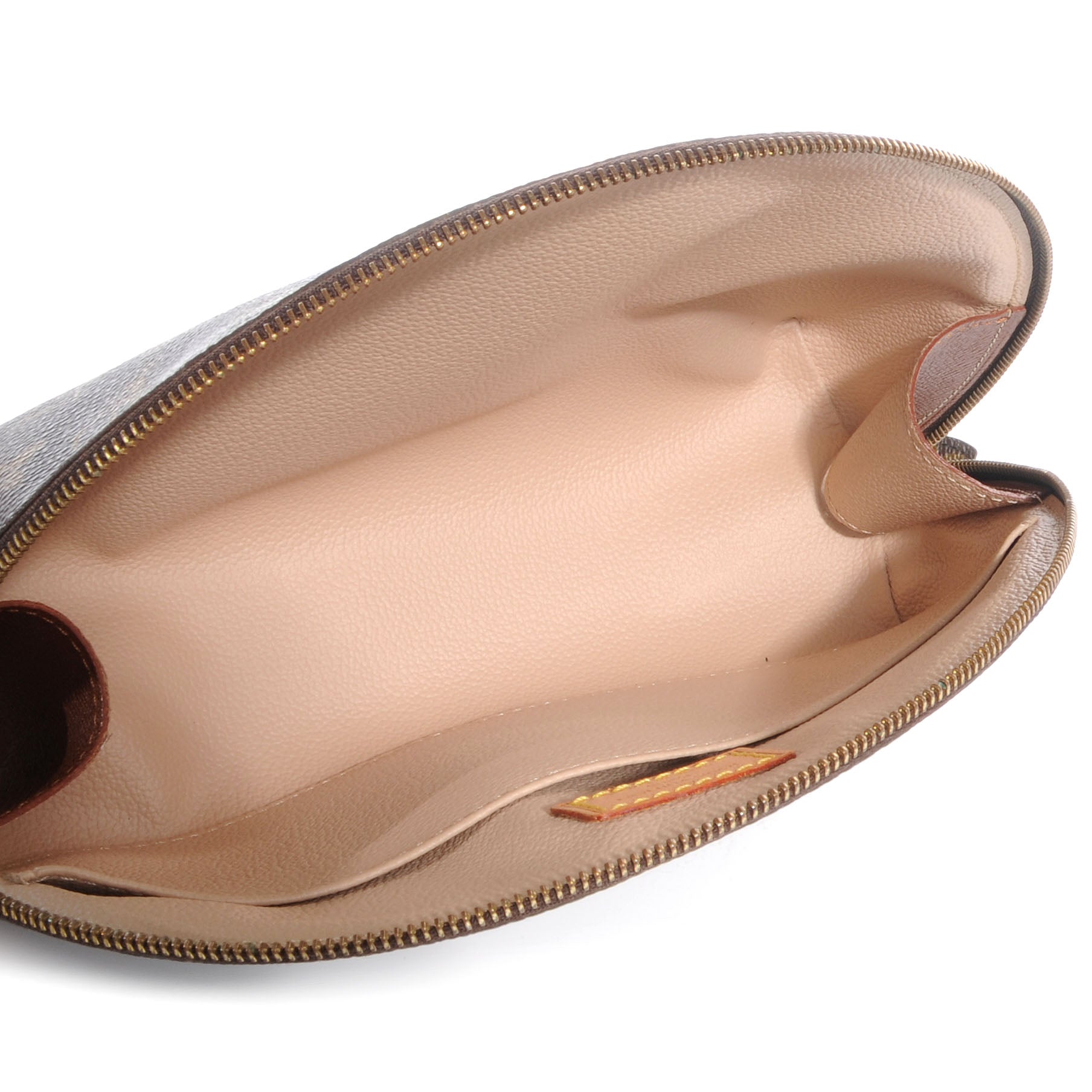 Louis Vuitton Monogram Trousse Demi Ronde 5 of 6