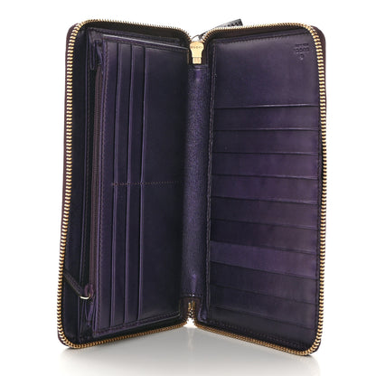 Gucci Shine Microguccissima Zip Around Organizer Wallet Melanzana 5 of 8