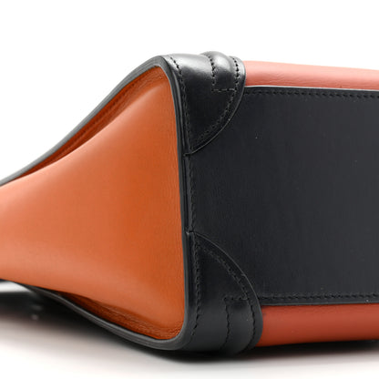 Celine Smooth Calfskin Nano Tri-Color Luggage Brick 8 of 9