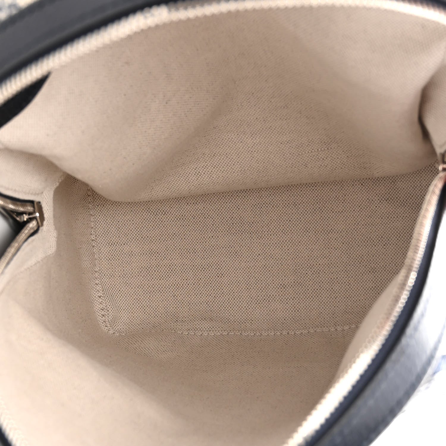 Gucci GG Supreme Monogram Textured Dollar Calfskin Web Small Ophidia Day Backpack Beige Blue Black 5 of 10