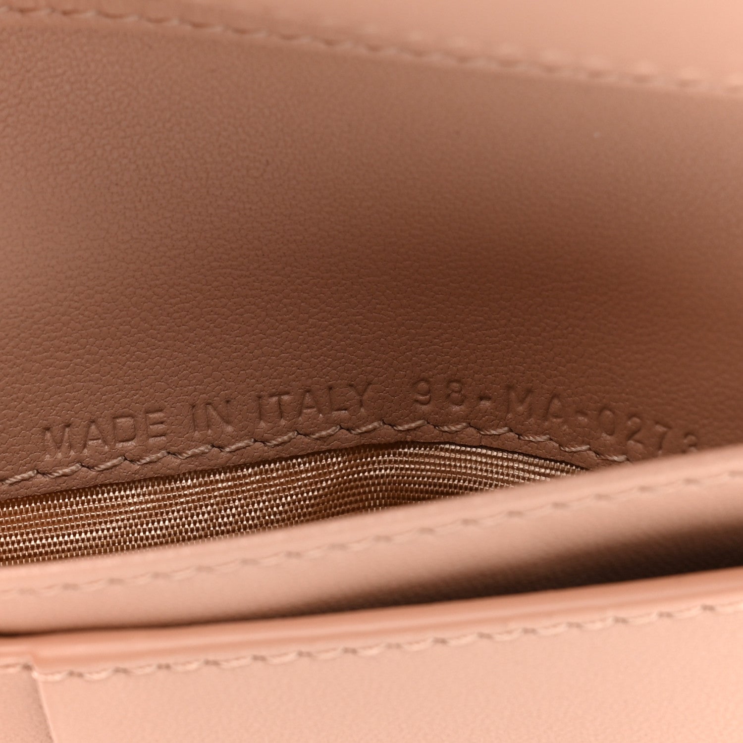 Christian Dior Grained Calfskin Supple Cannage Caro Dahlia Wallet Rose Des Vents 9 of 12
