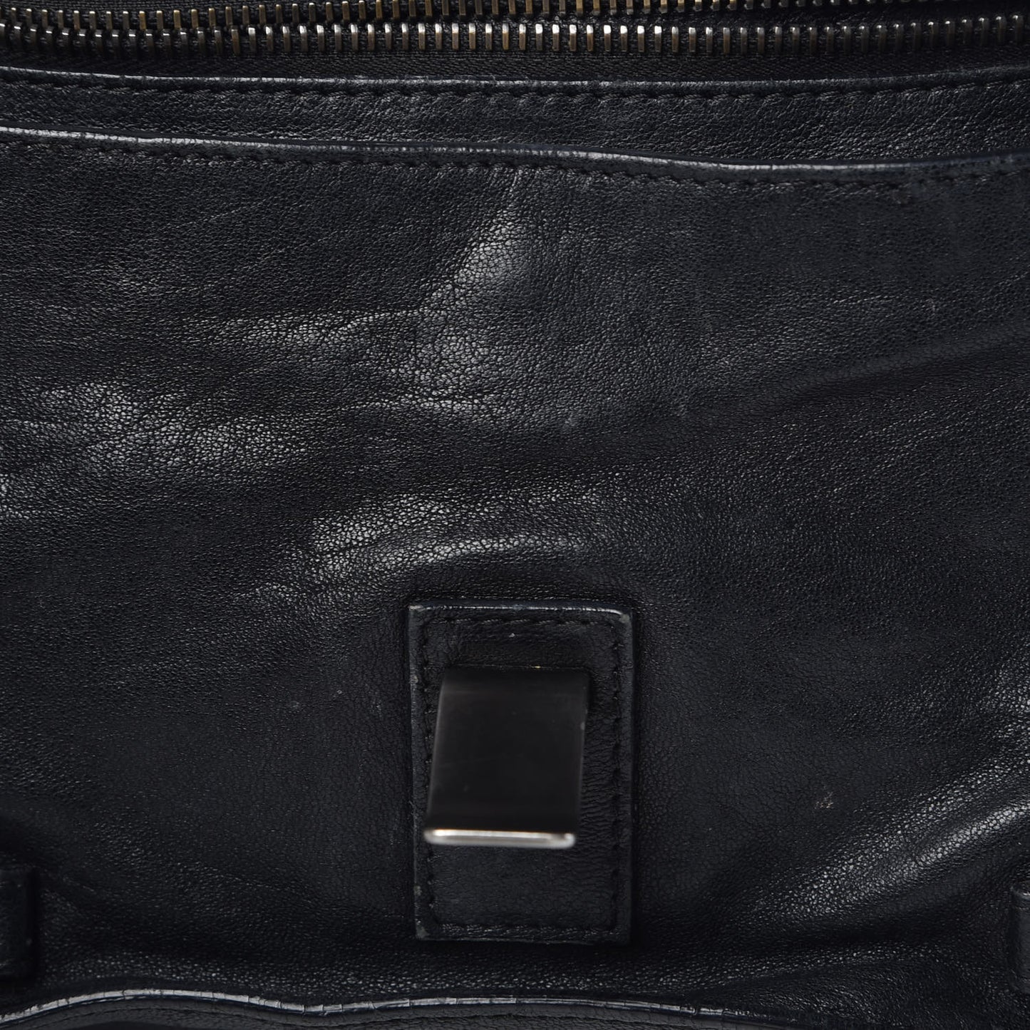 Lambskin Medium PS1 Satchel Black