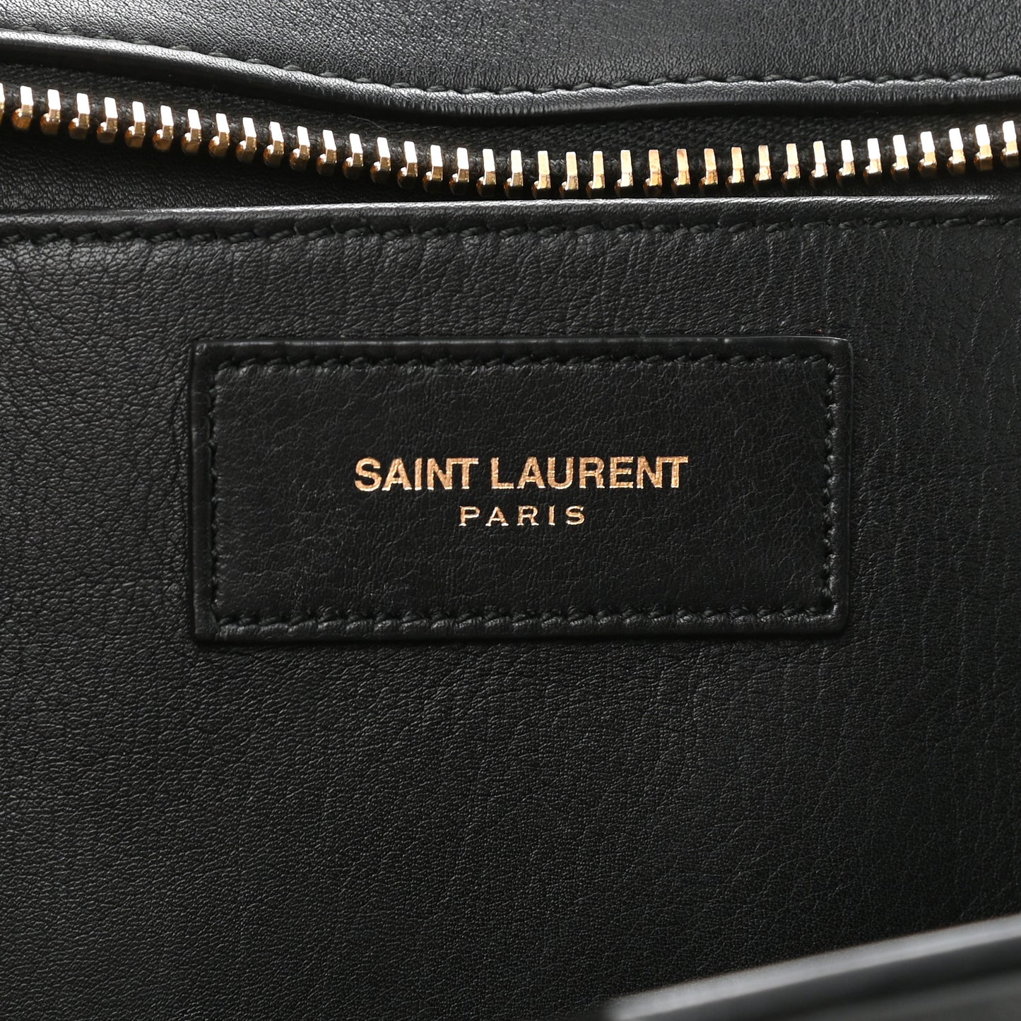 Calfskin Small Classic Y Cabas Black