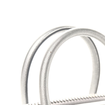 Givenchy Metallic Sugar Goatskin Mini Antigona Silver 15 of 19
