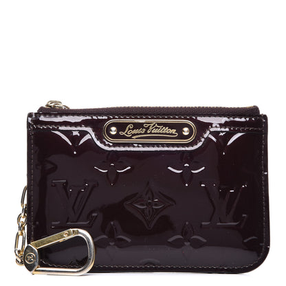 Louis Vuitton Vernis Key Pouch Amarante 1 of 10