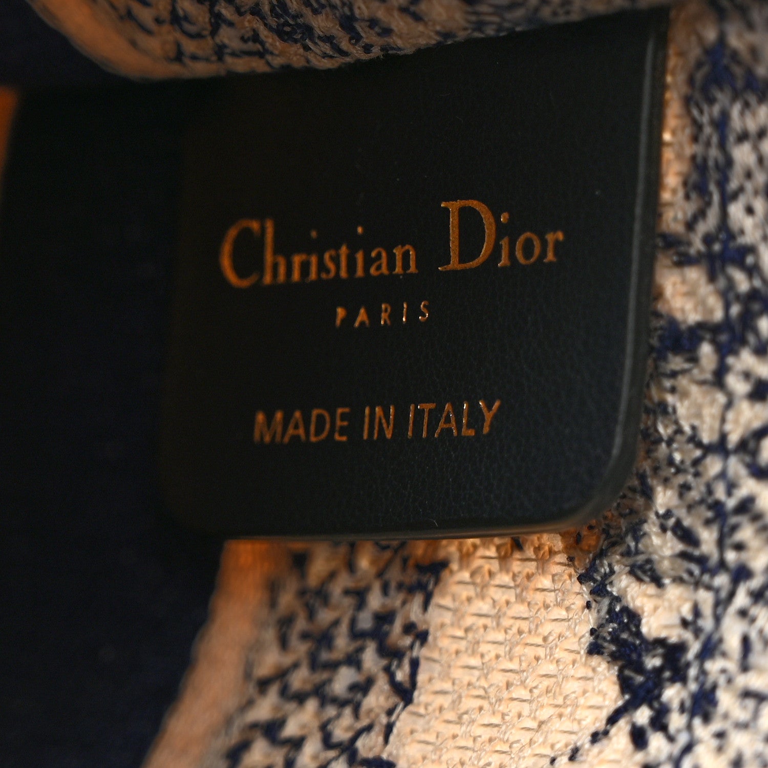 Christian Dior Canvas Embroidered Mini Toile De Jouy Book Tote Blue 6 of 10